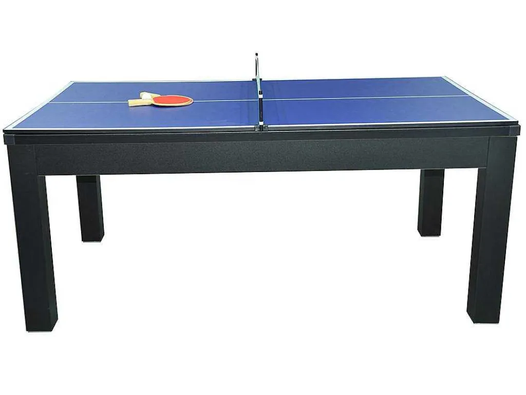 Moduleerbare Tafel - Biljart En Tafeltennis - L182 X B102 X H80 Cm - Zwart - Sousa-Vente-unique Clearance