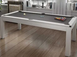 Moduleerbare Tafel - Wit - Biljart En Tafeltennis - L182 X B102 X H80 Cm - Henk-Vente-unique Outlet