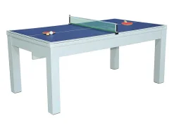 Moduleerbare Tafel - Wit - Biljart En Tafeltennis - L182 X B102 X H80 Cm - Henk-Vente-unique Outlet