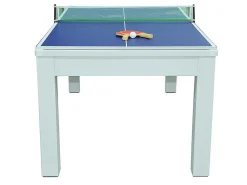 Moduleerbare Tafel - Wit - Biljart En Tafeltennis - L182 X B102 X H80 Cm - Henk-Vente-unique Outlet