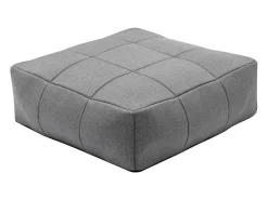 Moduleerbare Tuinzithoek 5 Plaatsen Van Stof: 3 Fauteuils, 1 Hoek, 1 Poef En 1 Salontafel - Antraciet - Livai Van-MYLIA Outlet