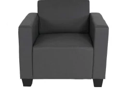 Moncalieri Bankstel (4-Delig), Donkergrijs-Vente-unique
