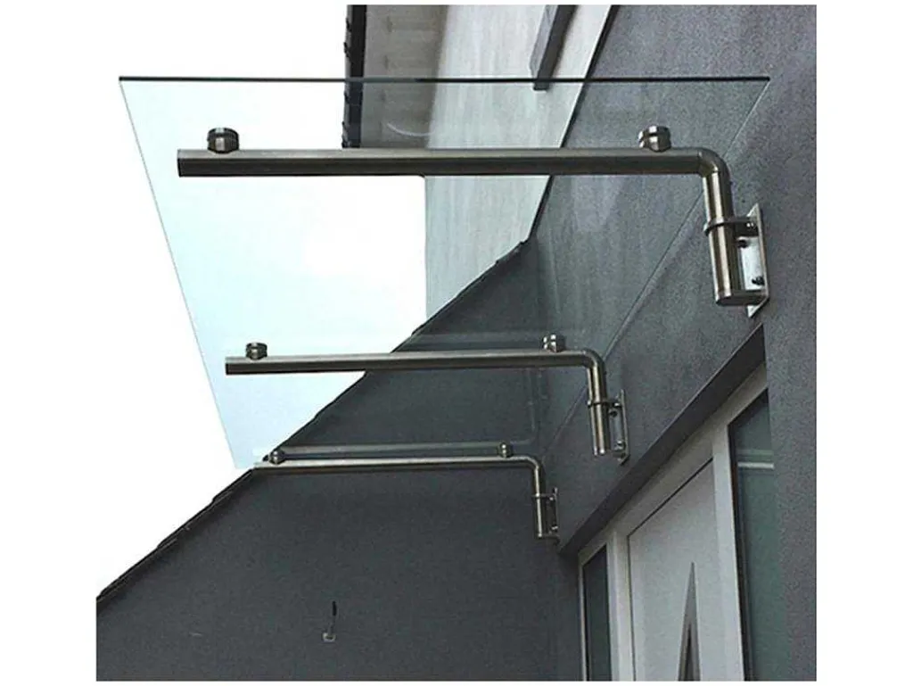 Monstershop Glazen Luifel - 144Cm B X 80Cm D-Vente-unique Clearance