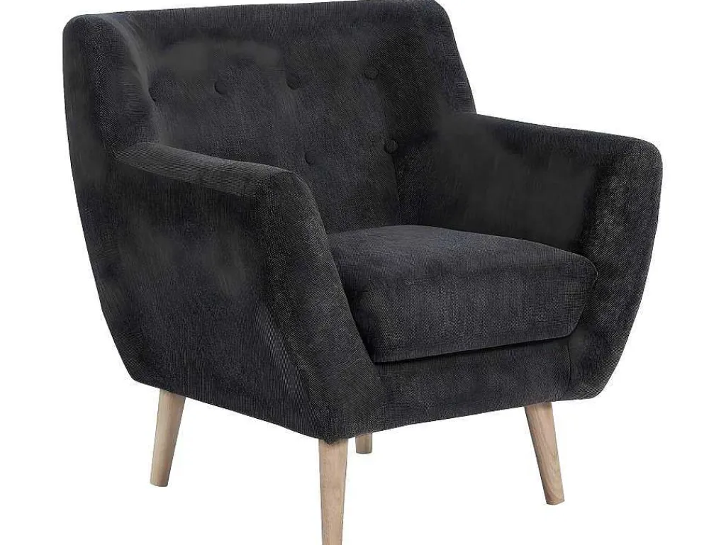 Monte Fauteuil Donkergrijs.-Vente-unique Outlet