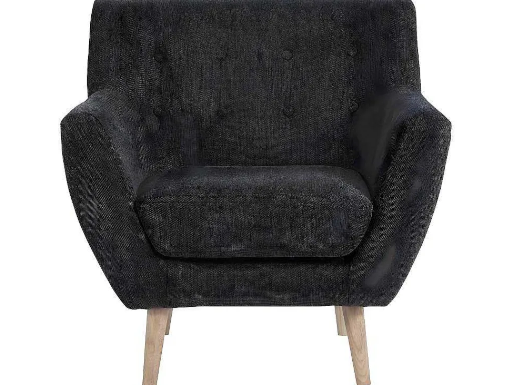 Monte Fauteuil Donkergrijs.-Vente-unique Outlet
