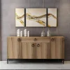 Moon Multifunctioneel Kabinet, Walnoot, 160X42X75 Cm, Epikasa-Homemania Best