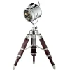 Movie Vloerlamp, Zilver, Wenge, 43X43X90 Cm,-EPIKASA