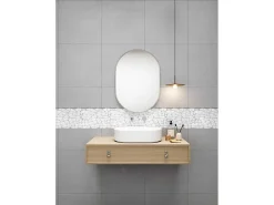 Mozaiektegels Vloer En Muur Poesy Van Natuurlijk Marmer - Creme - Pak Van 1M-BRICOSOL Outlet
