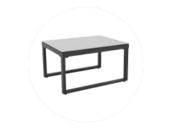 Multifunctioneel Ijzeren Tuinmeubel - Loungebank Met Verstelbare Luifel - 5 Zitplaatsen En 1 Salontafel - Grijs-ModernLuxe Online