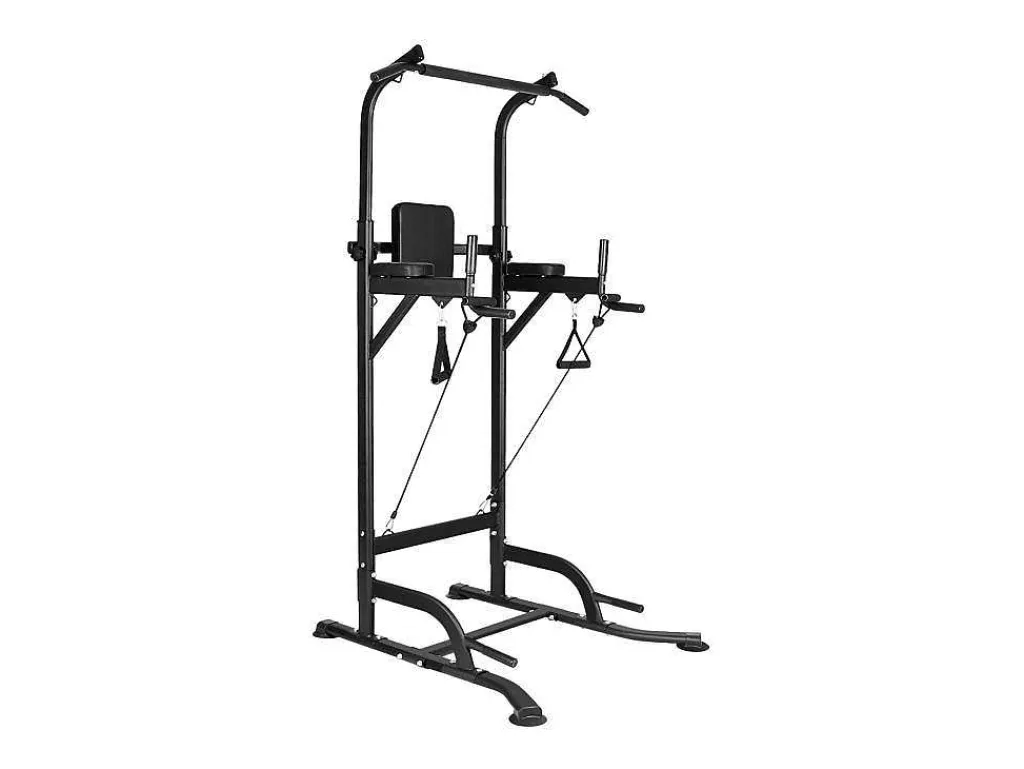 Multifunctionele Power Tower Dip Station Optrekstang Met Verstelbare Hoogte-Vente-unique Hot