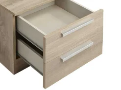Nachtkastje Mathias - 2 Laden - Naturel-Vente-unique Clearance