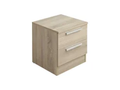 Nachtkastje Mathias - 2 Laden - Naturel-Vente-unique Clearance
