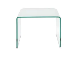 Nachtkastje Suzana - Gebogen Gehard Glas-Vente-unique Clearance