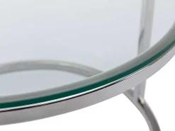 Nesttafels Van Gehard Glas En Roestvrij Staal - Zilver - Maevane Ii Van-PASCAL MORABITO Best
