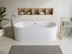 [New Version]Vrijstaande Design Badkuip Katoucha 170*75*58 Cm-Shower & Design Clearance