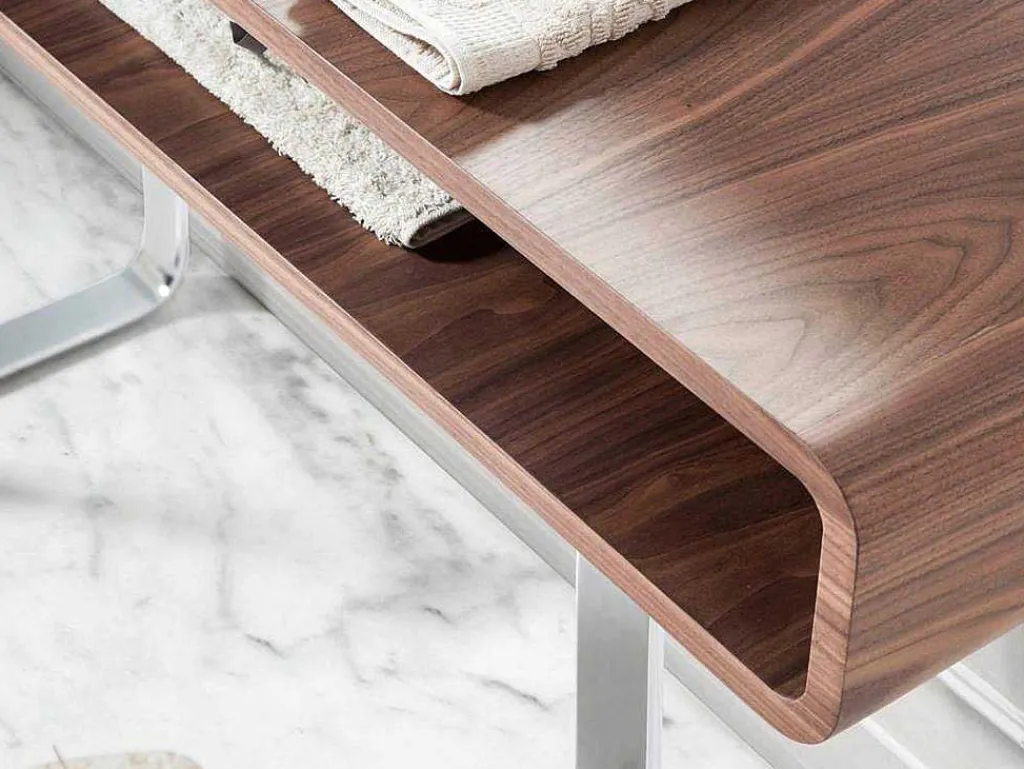 Notenhouten Console Met Opbergruimte 3000-Angel Cerda Online