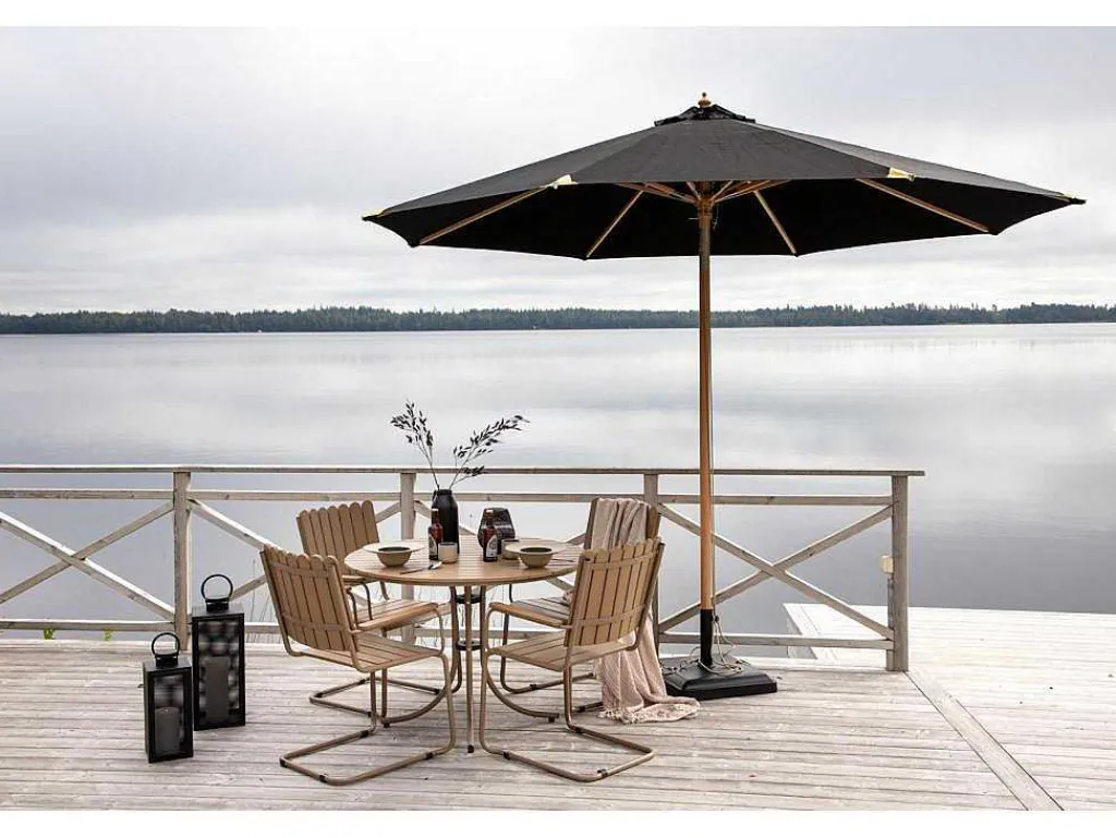 Nypo Parasol Met Kantelfunctie Zwart.-Vente-unique New
