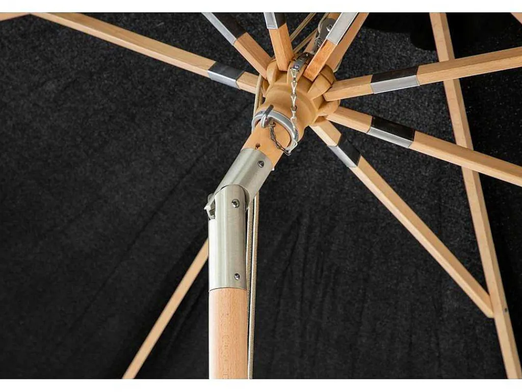 Nypo Parasol Met Kantelfunctie Zwart.-Vente-unique New