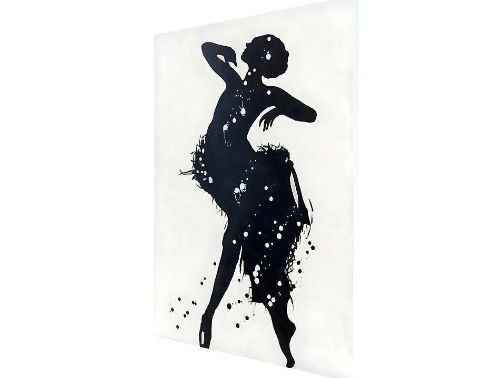 Olieverfschilderij Danser Handgeschilderd-Vente-unique Clearance
