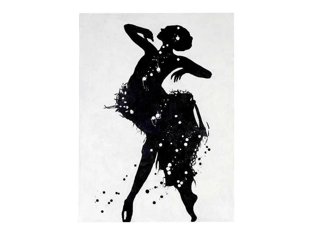 Olieverfschilderij Danser Handgeschilderd-Vente-unique Clearance