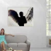 Olieverfschilderij Engel Handgeschilderd-Vente-unique Clearance
