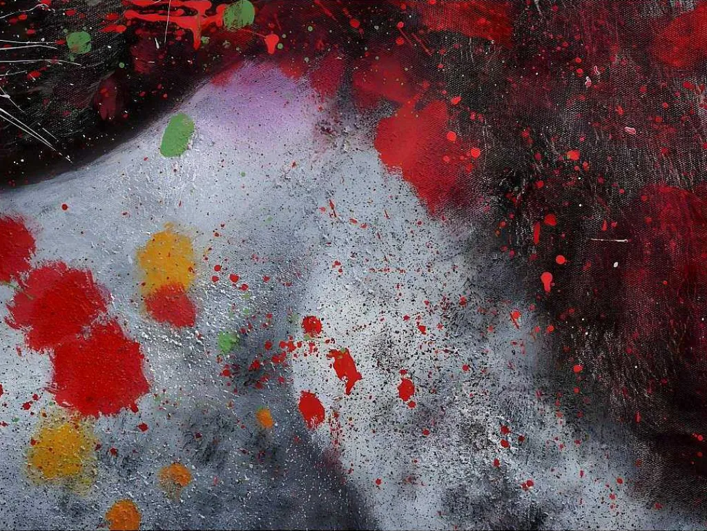 Olieverfschilderij Leeuw Mcw-H25, 120X180Cm-Vente-unique Online