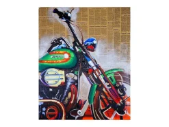 Olieverfschilderij Motor Handgeschilderd-Vente-unique New