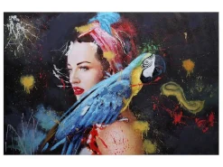 Olieverfschilderij Vrouw Mcw-H25 Handgeschilderd, 120X180Cm-Vente-unique Outlet