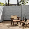 Omheining H181 Cm - Set Van 7 Latten In Composiet + 1 Lichtgrijze Paal - Enola-EXPERTLAND Discount