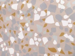 Omkeerbaar Dekbedovertrek Terrazzo Van Katoen 57 Draden /Cm - Dekbedhoes 220 X 240 Cm + 2 Kussenslopen 63 X 63 Cm - Meerdere Kleuren - Terazino-OZAIA Online
