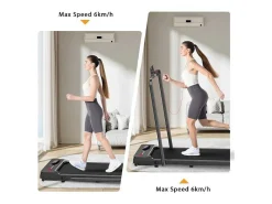 Onder Bureau Loopband 1-6Km/H Wandelen Jogging Machine Voor Thuiskantoor Met Opvouwmogelijkheid-Vente-unique Clearance