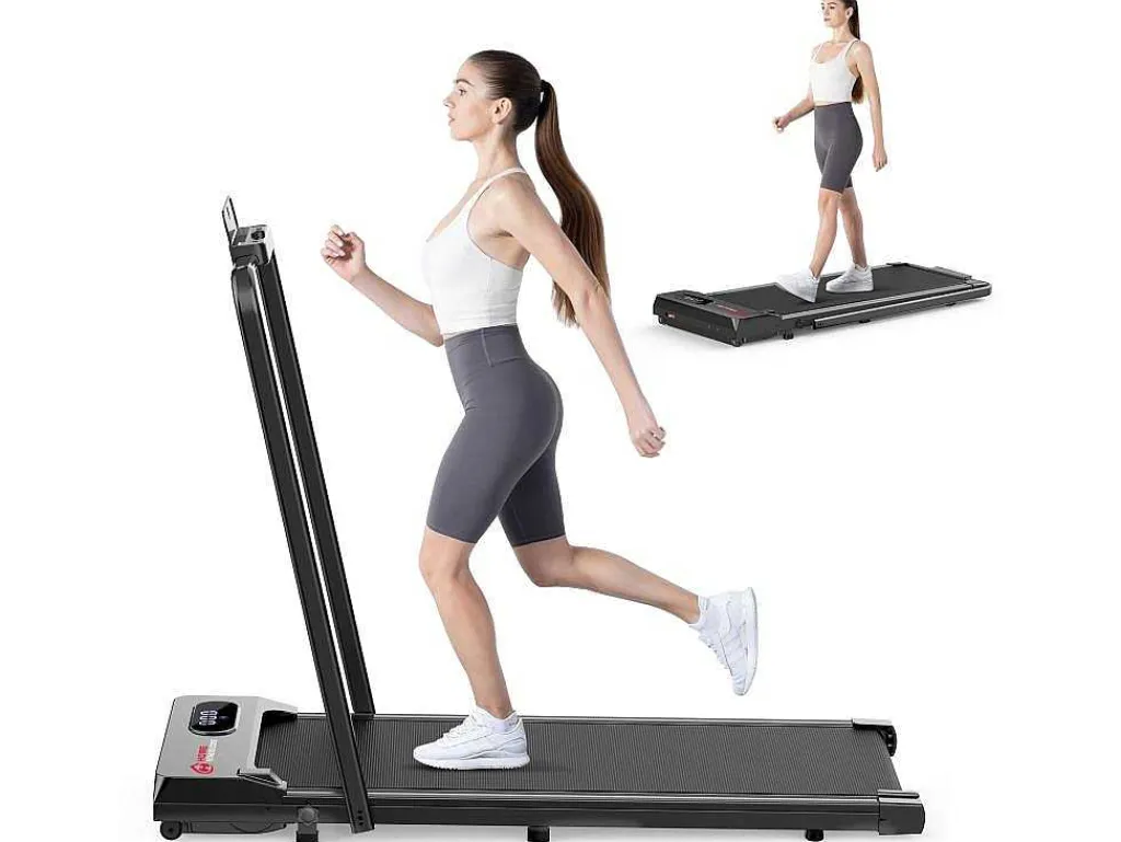 Onder Bureau Loopband 1-6Km/H Wandelen Jogging Machine Voor Thuiskantoor Met Opvouwmogelijkheid-Vente-unique Clearance