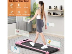 Onder Bureau Loopband 1-6Km/H Wandelen Jogging Machine Voor Thuiskantoor Met Opvouwmogelijkheid-Vente-unique Discount
