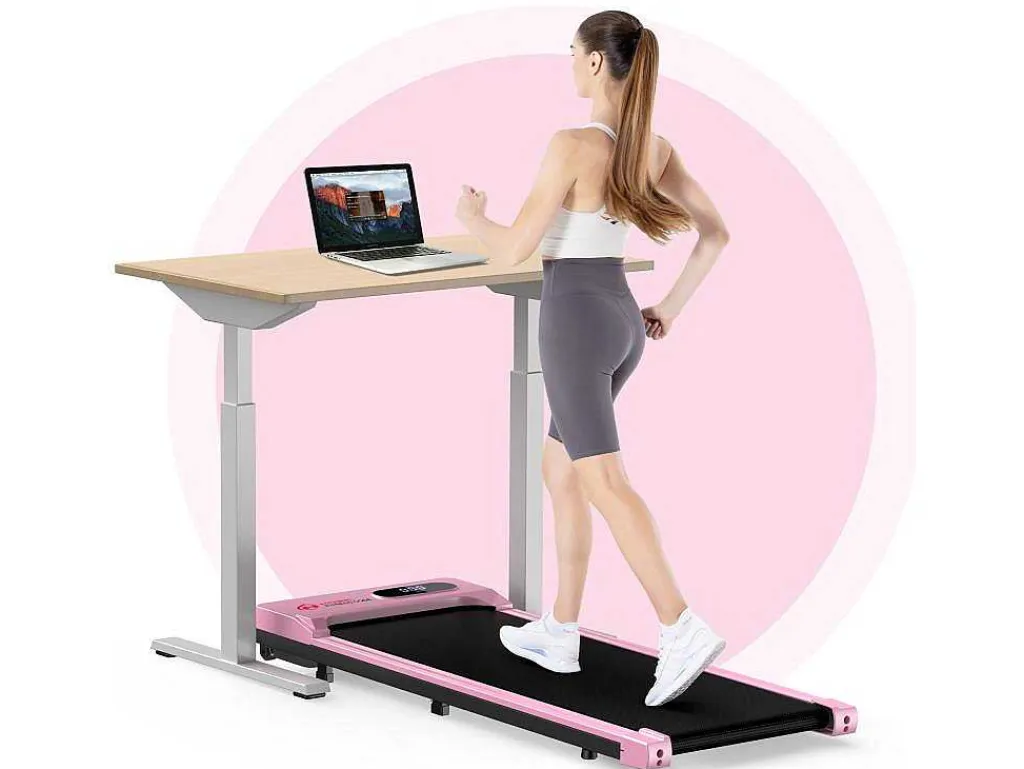 Onder Bureau Loopband 1-6Km/H Wandelen Jogging Machine Voor Thuiskantoor Met Opvouwmogelijkheid-Vente-unique Discount