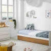 Onderschuifbed Juliette - 2 X 90 X 190 Cm - Wit-Vente-unique Outlet