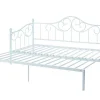 Onderuitschuifbed Sebille - Metaal - 90 X 200 Cm - Wit-Vente-unique