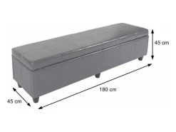 Opbergkist Arezzo Xxl, Wit-Vente-unique Best