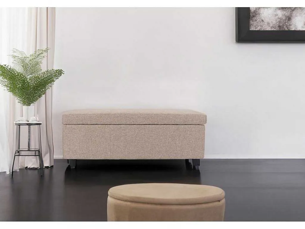Opbergkist Kriens, Beige-Vente-unique Best