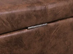 Opbergkist Kriens Xxl, Imitatie Suede-Vente-unique New