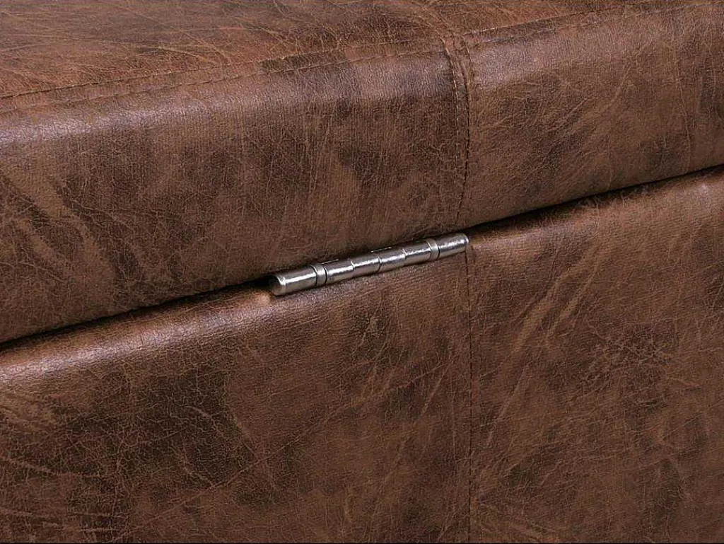 Opbergkist Kriens Xxl, Imitatie Suede-Vente-unique New