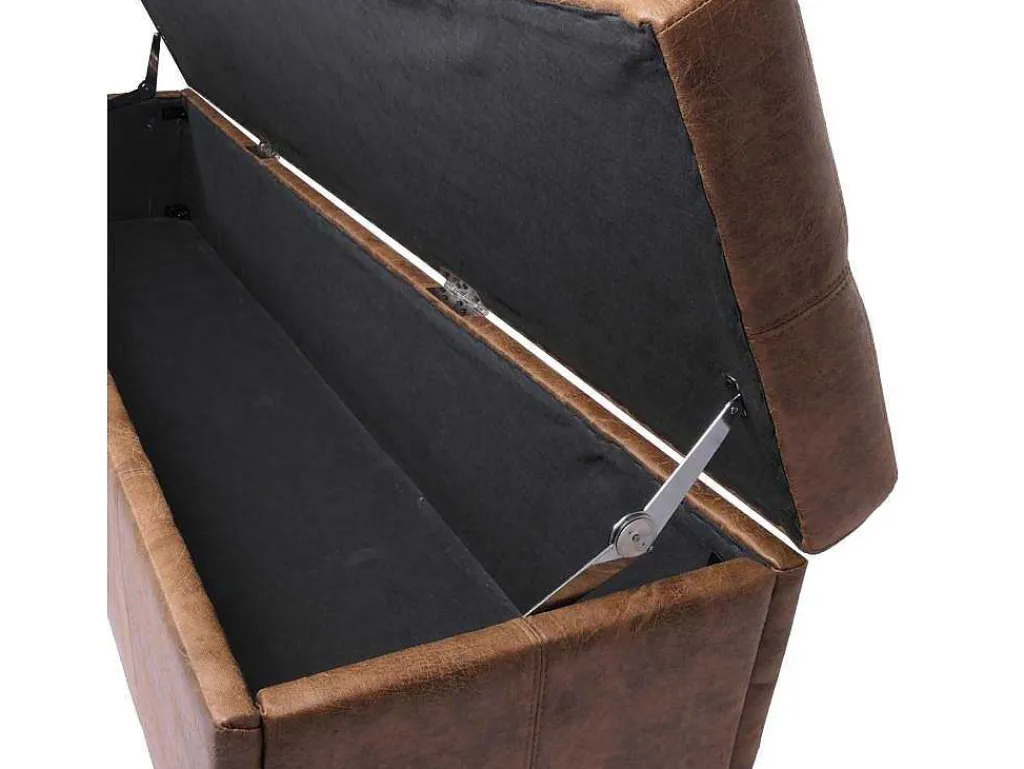 Opbergkist Kriens Xxl, Imitatie Suede-Vente-unique New
