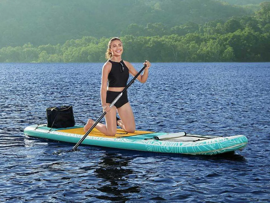 Opblaasbare Stand-Up Paddle - 340 X 89 Cm - Karmono Van-Bestway Hot