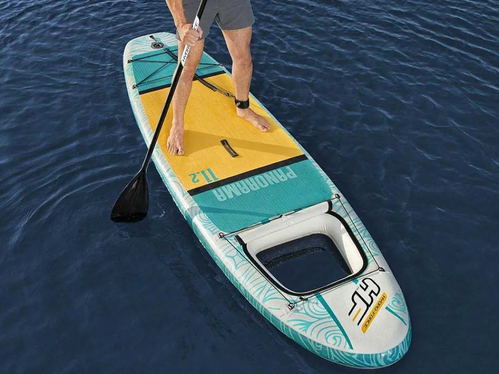 Opblaasbare Stand-Up Paddle - 340 X 89 Cm - Karmono Van-Bestway Hot
