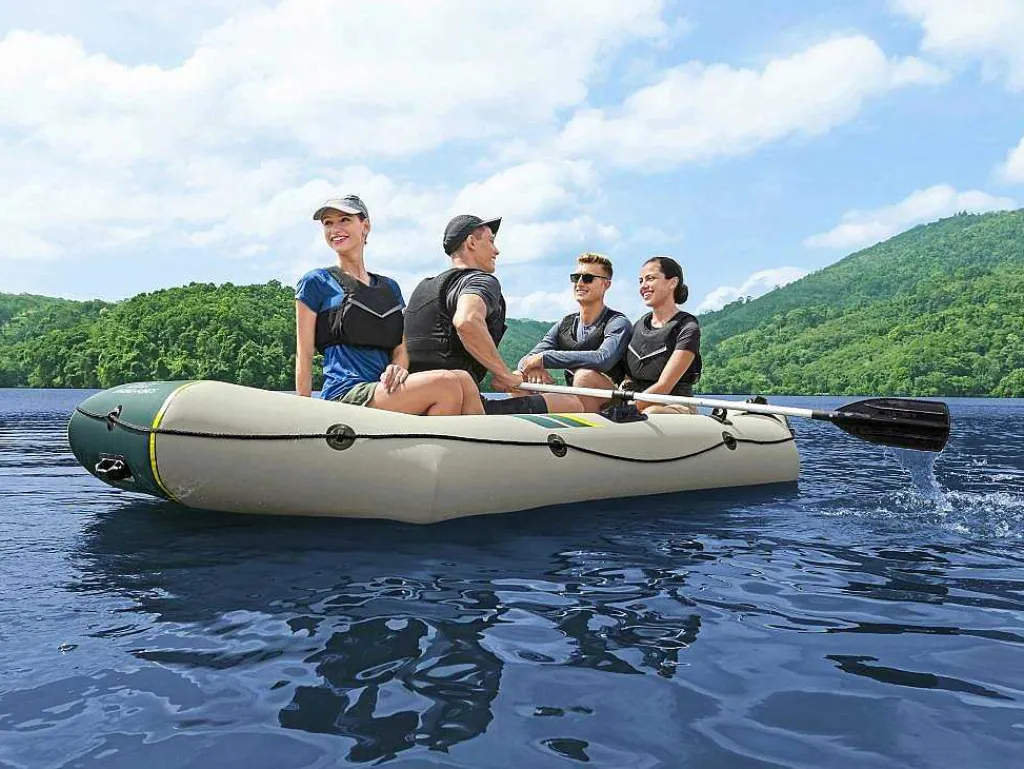 Opblaasboot 4 Personen - 320 X 148 Cm - Farama Van-Bestway Clearance