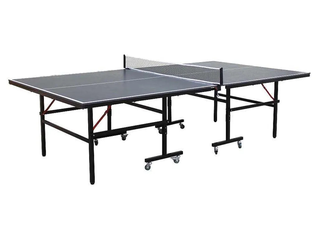 Opklapbare Pingpongtafel Op Wieltjes Voor Buiten Met Accessoires - L274 X D152,5 X H76 Cm - Jordie-Vente-unique Clearance