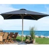 Orlando Parasol O300Cm Zwart.-Vente-unique Clearance