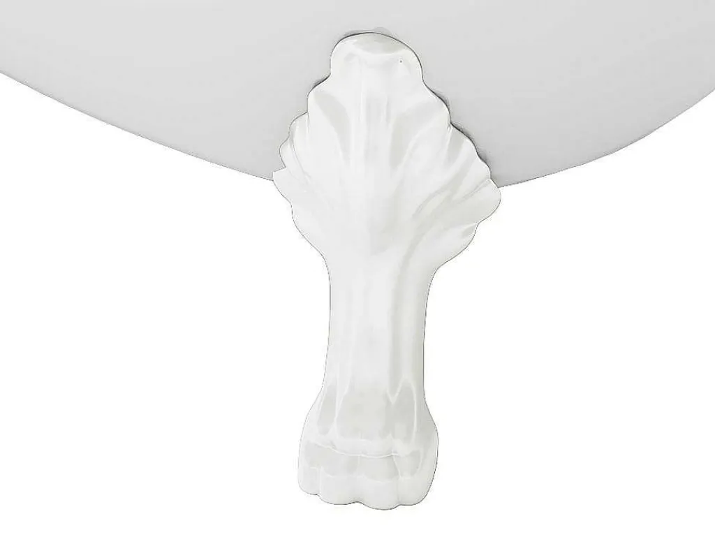 Ovaal Eilandbad - Retro Stijl - 171 L - 145 X 74 X 77 Cm - Witte Leeuwenpoten - Nisos-Shower & Design Best