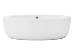 Ovaal Losstaand Bad - 251L - 185 X 90 X 58 Cm - Wit - Acryl - Marmati-Shower & Design Best