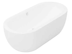 Ovaal Vrijstaand - 200 L - 170 X 80 X 58 Cm - Wit - Acryl - Neptuna-Shower & Design