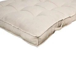 Palletkussen Van Ribfluweel - L120 X D80 Cm - Beige - Baila-OZAIA New